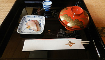奄美の正月料理　「三献」　